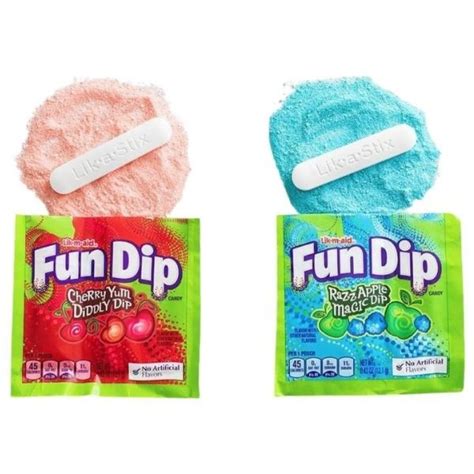 Lik-M-Aid Fun Dip Candy - .43 oz | Candy Funhouse