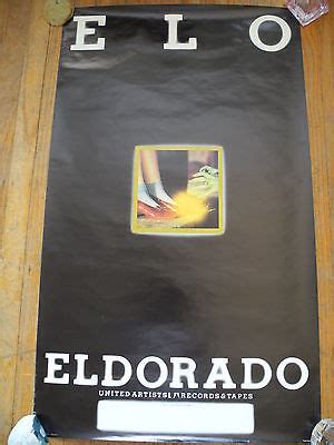 ELO - "Eldorado" TOUR POSTER PROMO ONLY 1974 ORIG US United Artists (37 ...