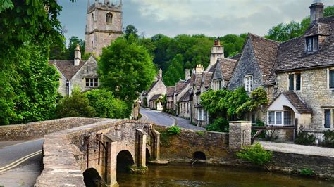 Castle Combe Village England Europe HD Europe Wallpapers | HD Wallpapers | ID #74630