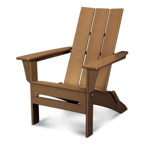 POLYWOOD® Modern Folding Adirondack Chair - Walmart.com - Walmart.com