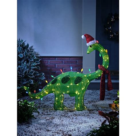 Green Novelty Light-Up Dinosaur | Christmas | George at ASDA