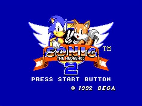 Play Sonic The Hedgehog 2 For Sega Master System [SMS] Online