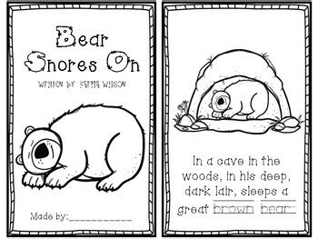 Bear Snores On [Literature Unit] by Preschoolers and Sunshine | TpT