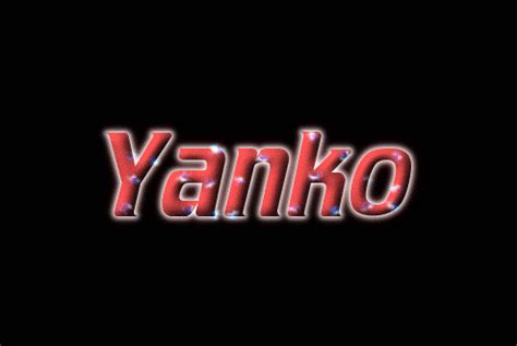 Yanko Logo | Free Name Design Tool from Flaming Text