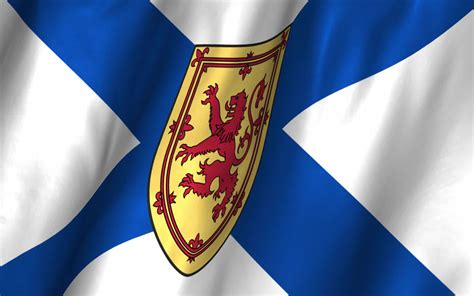 Nova Scotia flag | Custom Flag Art