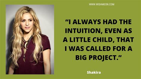 Top Ten Shakira Inspirational Success Quotes Images - Wish Me On