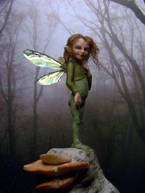 Adorable forest sprite | Mermaid fairy, Original mixed media art, Fairy magic