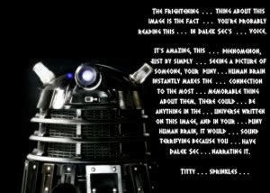 Dalek Doctor Who Quotes. QuotesGram