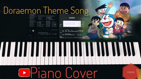 Doraemon Theme Song | Piano Cover | By VNPR | Doraemon | Doraemon Melody - YouTube