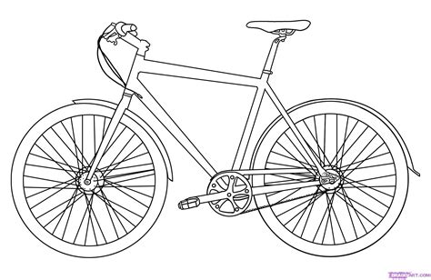 How to Draw a Bicycle, Step by Step, Stuff, Pop Culture, FREE Online Drawing Tutorial, Added by ...