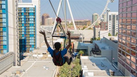 Zipline Over Las Vegas Strip