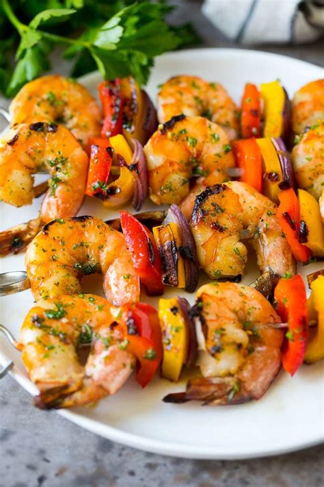 Shrimp Kabobs - Dinner at the Zoo