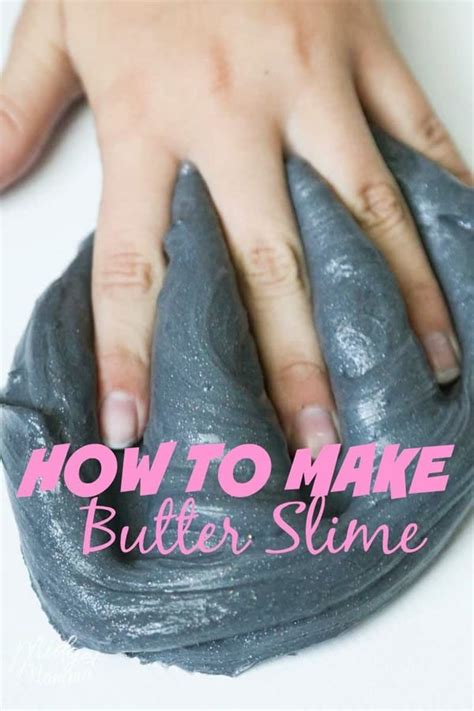 How to Make Butter Slime • MidgetMomma