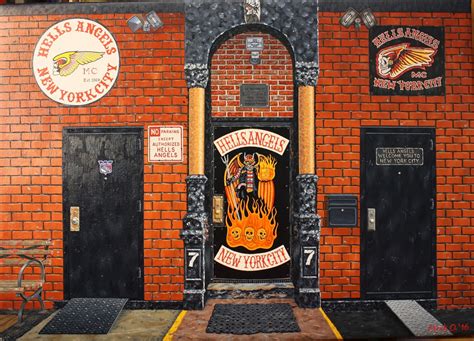 MARK OBERNDORF FINE ART: HELLS ANGELS - NYC, NY