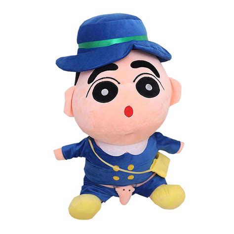 40 60cm Blue New Creative Crayon Shin chan stuffed Plush Toy Doll ...