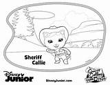 Sheriff Callie Coloring Pages  Best For Kids sketch template