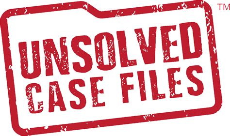 Free Printable Unsolved Case Files