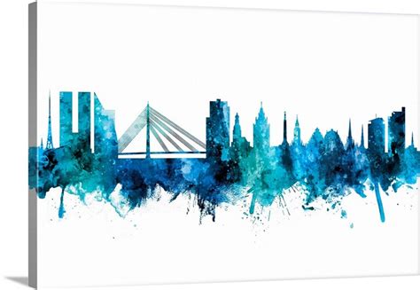 Riga Latvia Skyline | Great Big Canvas