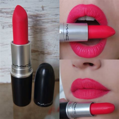 Makeup by Myrna - Beauty Blog: MAC lipstick review & swatches: Pink Plaid, Relentlessly Red ...