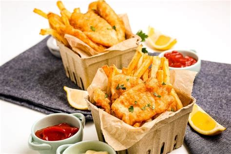 Beer Battered Fish and Chips - Classic Recipe! - Julie's Eats & Treats