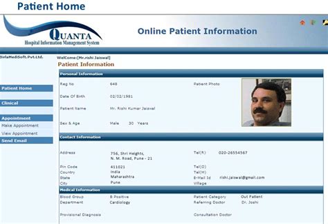 Web Based Hospital Information System | Healthcare software