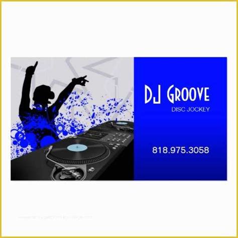 Dj Business Cards Templates Free Of Create Your Own Dj Business Cards ...