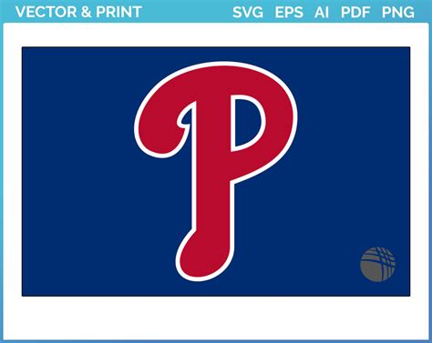 Philadelphia Phillies - Baseball Sports Embroidery Logo in 4 sizes ...