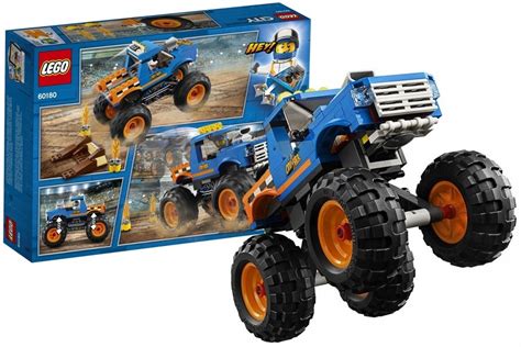 LEGO CITY 60180 MONSTER TRUCK KLOCKI - 7722641207 - oficjalne archiwum Allegro