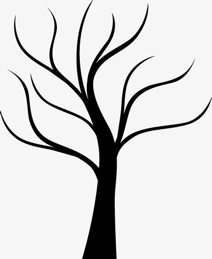 Tree Trunk Silhouette at GetDrawings | Free download