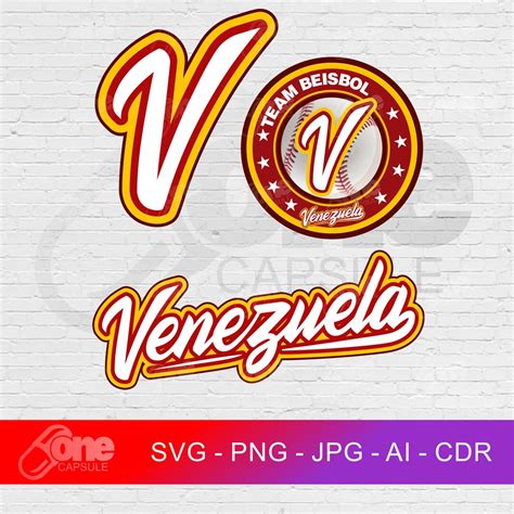 Venezuela Baseball, Venezuela Classic Design World 2023 Svg, Png, Jpg ...