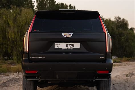 Rent Cadillac Escalade Matte Black in Dubai - GMZ Car Rental