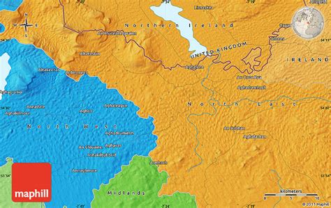 Political Map of Cavan