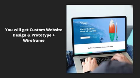 Custom Website Design & Prototype + Wireframe | Upwork