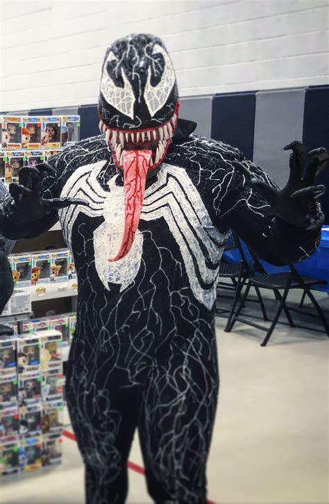 Check out my Venom cosplay, did a blend of the classic with the movie ...