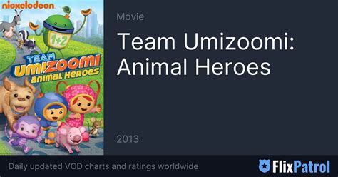 Team Umizoomi: Animal Heroes • FlixPatrol