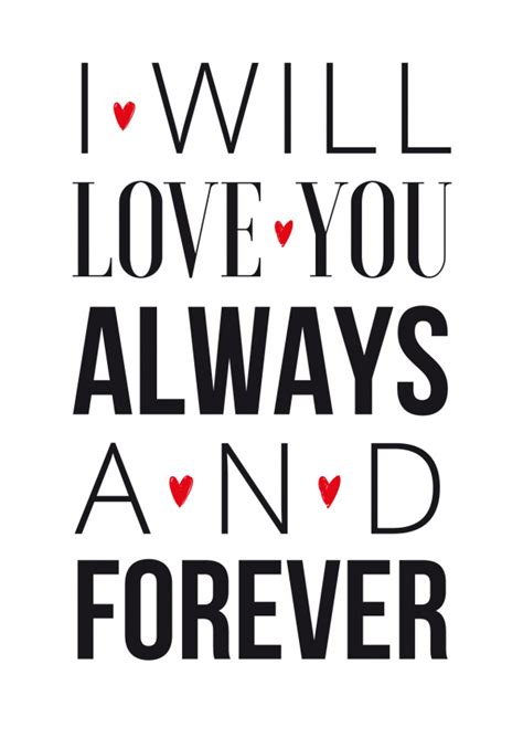 I Love You Always Forever Poster | ubicaciondepersonas.cdmx.gob.mx