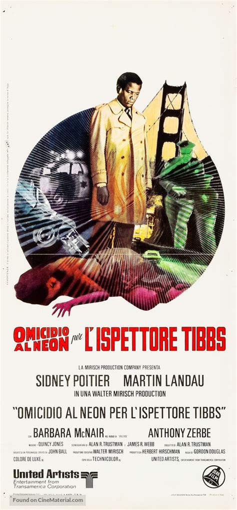 They Call Me MISTER Tibbs! (1970) Italian movie poster