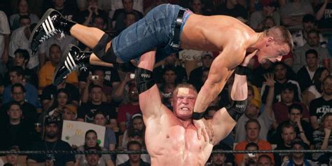 Every John Cena Vs Brock Lesnar Match, Ranked From Worst To Best