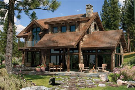 HOUSE: Log House Floor Plan : The Rustic American Design - HOUSE