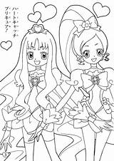 43 Pretty Cure Coloring Pages Smile Precure Sketch Page sketch template