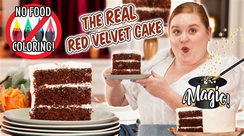 How to Make The Real Red Velvet Cake with NO Food Coloring | Smart ...