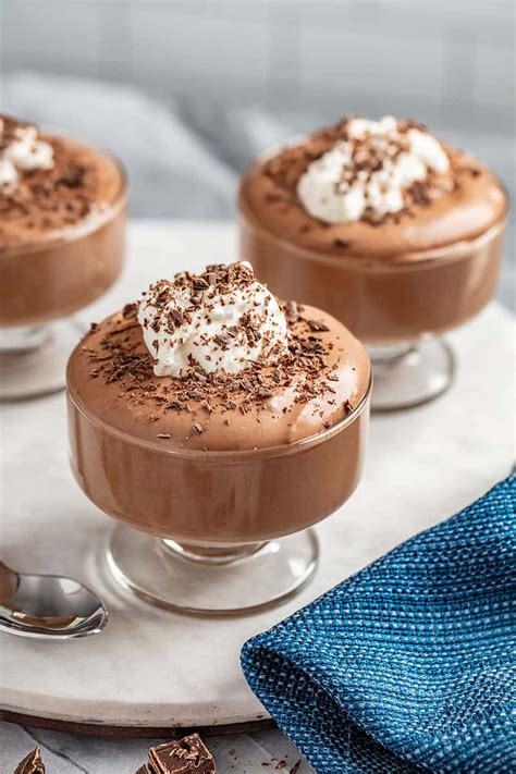 5 Ingredient Chocolate Mousse - The Stay At Home Chef