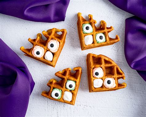 Halloween Waffles | Golden Truffle