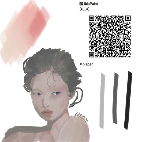 Ibis paint brush / ibis paint qr code in 2023 | Paint brush art, Digital painting tutorials ...