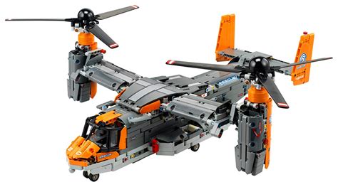 Lebenkele le netefalitsoeng la LEGO naheng ea Russia le rekisa Technic 42113 Bell Boeing Osprey ...