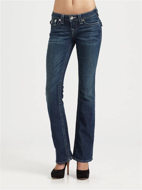 True religion Becky Bootcut Jeans in Blue | Lyst