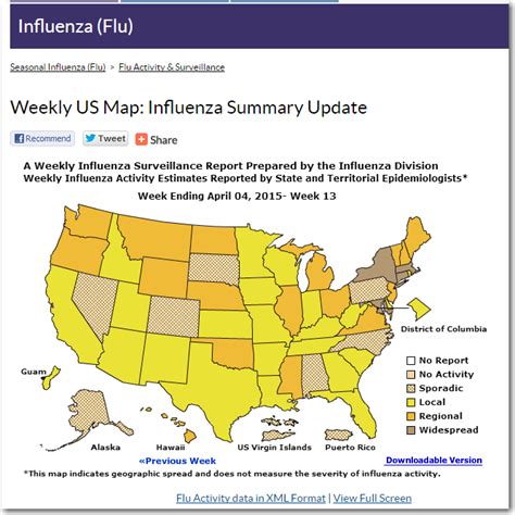 A custom map to help track the flu | The SAS Training Post