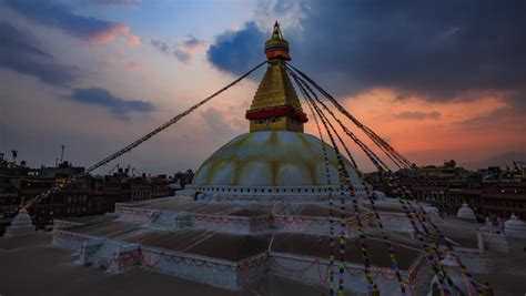 Nepal temple at night with buildings image - Free stock photo - Public Domain photo - CC0 Images