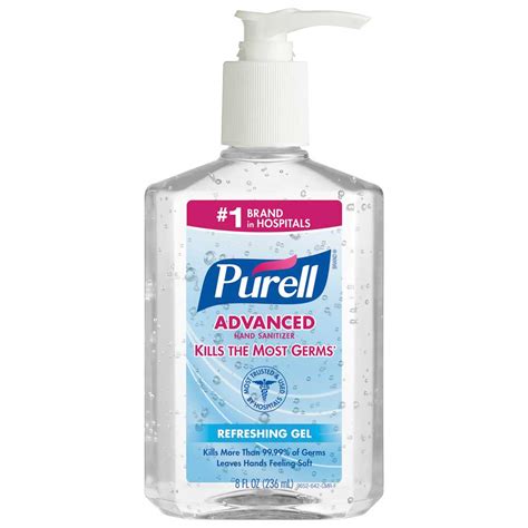 GOJO® Purell® 9652-12 Advanced Instant Hand Sanitizer Gel