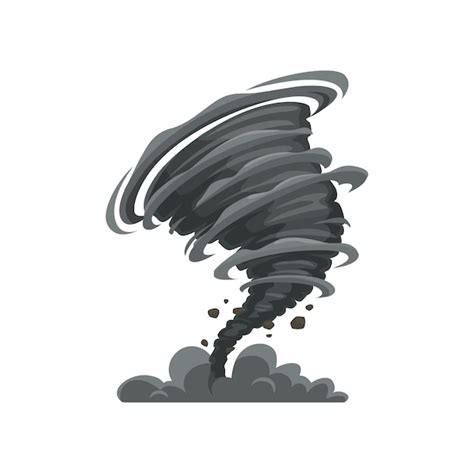 Clipart of a Grayscale Twister Tornado Character 8 - Royalty Free - Clip Art Library